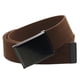 thumbnail image 5 of Cinturón de cintura de cinturón de lona con hebilla informal unisex de moda para hombres y mujeres café Macarena Cinturón unisex, 5 of 5
