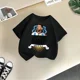 thumbnail image 4 of Marca Unshine Messi Print Boys Outdoor Sports Football Summer Cotton Kid T-shirt Casual Kids Tops Ropa linda para niños, 4 of 5