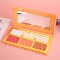 thumbnail image 1 of Polvo de Rubor ANGGREK Maquillaje Pigmentado 6 Colores 24 g, 1 of 8