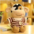 thumbnail image 1 of Calf Cow Plush Toy Cute Rag Doll Children‘s Toy Hand Gift Doll Gift for Girlfriend DMH, 1 of 7
