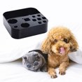 thumbnail image 3 of Caja De Almacenamiento De Mesa De Aseo De Mascotas De Plástico Organizador De Herramientas De Aseo De Mascotas Montado En Poste Contenedor De Tijeras De Peine Para Mascotas Para Tienda De Mascotas Moyic PT001194-00, 3 of 5