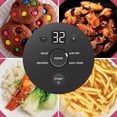 thumbnail image 4 of Ninja Crispi 4-in-1 Portable Glass Air Fryer Cooking System FN101PK1, 1500W Air Fryer with 4QT & 6-Cup Glass Containers, Bake, ReCrisp & Max Crisp, Cherry Blossom, 4 of 5