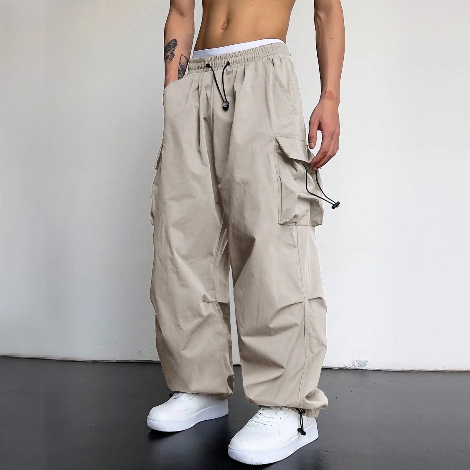 NIEWTR Men's Wild Cargo Pants Combat Tactical Work Multi Pockets