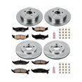 thumbnail image 3 of Power Stop Front and Rear Stock Replacement Brake Pad and Rotor Kit KOE1677, 3 of 8