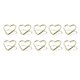 thumbnail image 5 of 10 soportes para tarjetas de amor número de mesa de metal clip para fotos decoración de escritorio (dorado) Sywqhk Libre de BPA, 5 of 9