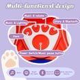 thumbnail image 6 of Xuanlur 12V Electric Wiggle Car with Pedals, 5 MPH & 66 lb Max, 2 in 1 Wiggle Car with Flashing PU Wheels, Music, Ride on Toy for Kids Ages 3+, Red, 6 of 7