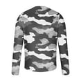 thumbnail image 5 of Drindf Long Sleeve Tactical Shirts for Men Big and Tall Fashion Camo Graphic T-Shirt Athletic Moisture Wicking Tops Lightweight Round Neck Pullover Tshirts, 5 of 6
