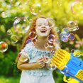 thumbnail image 3 of Jindong 45 Hole Bubble Machine Colorful Bubble Machine Upgrade Automatic Bubble Machine Electric Bubble Machine Boy and Girl Birthday Wedding Gift Props, 3 of 6