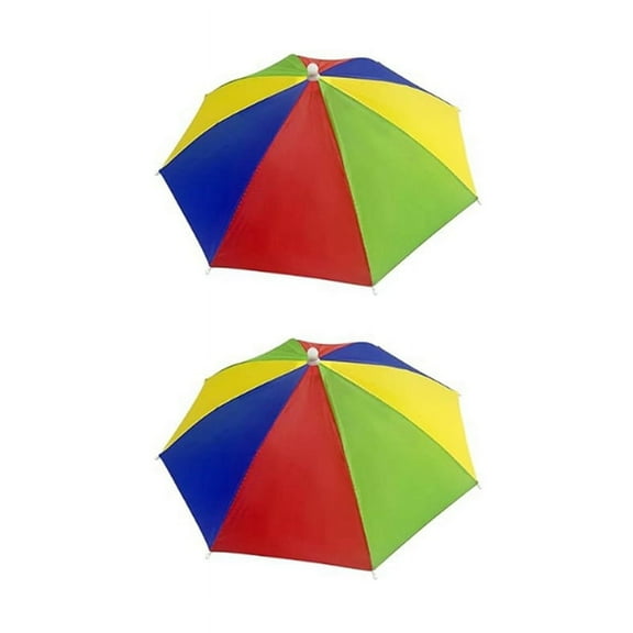 2x Umbrella Hat-As Shown