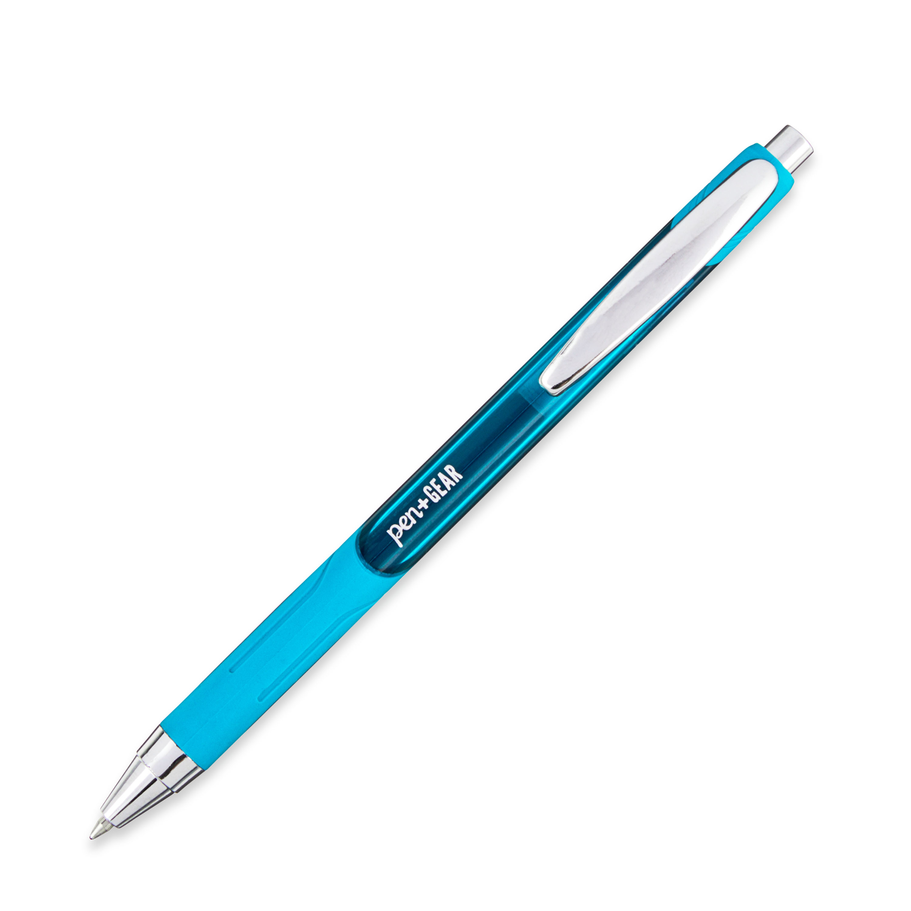 Plumas de gel retráctiles Pen+Gear, punta mediana, 0.7mm, colores surtidos, 24 piezas 6