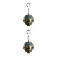 thumbnail image 3 of relayinert Stylish Backflow Incense Holder for Relaxing Tea Ceremony in Office Green Lotus heart 2Set, 3 of 6