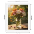 thumbnail image 2 of Paint By Numbers Kit for Adults Beginner - DIY Colorful Summer Flowers Jar Canvas Painting Kits for Adults, Frameless Paint By Number for Adults for Home Wall Decor 16x20 Inch, 2 of 7