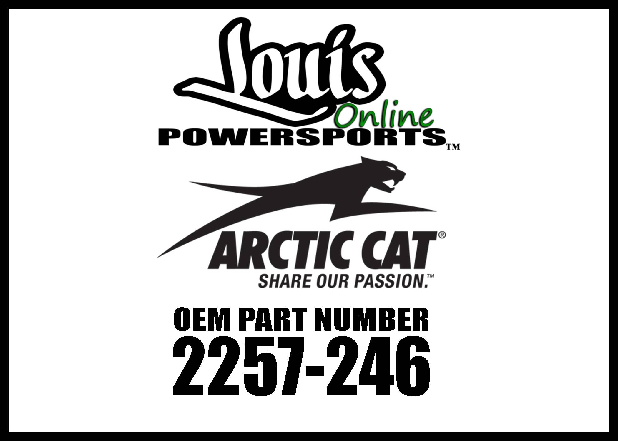 Arctic Cat Youth 50/90 2 Stroke Service Manual 2257-246 New OEM -  Walmart.com