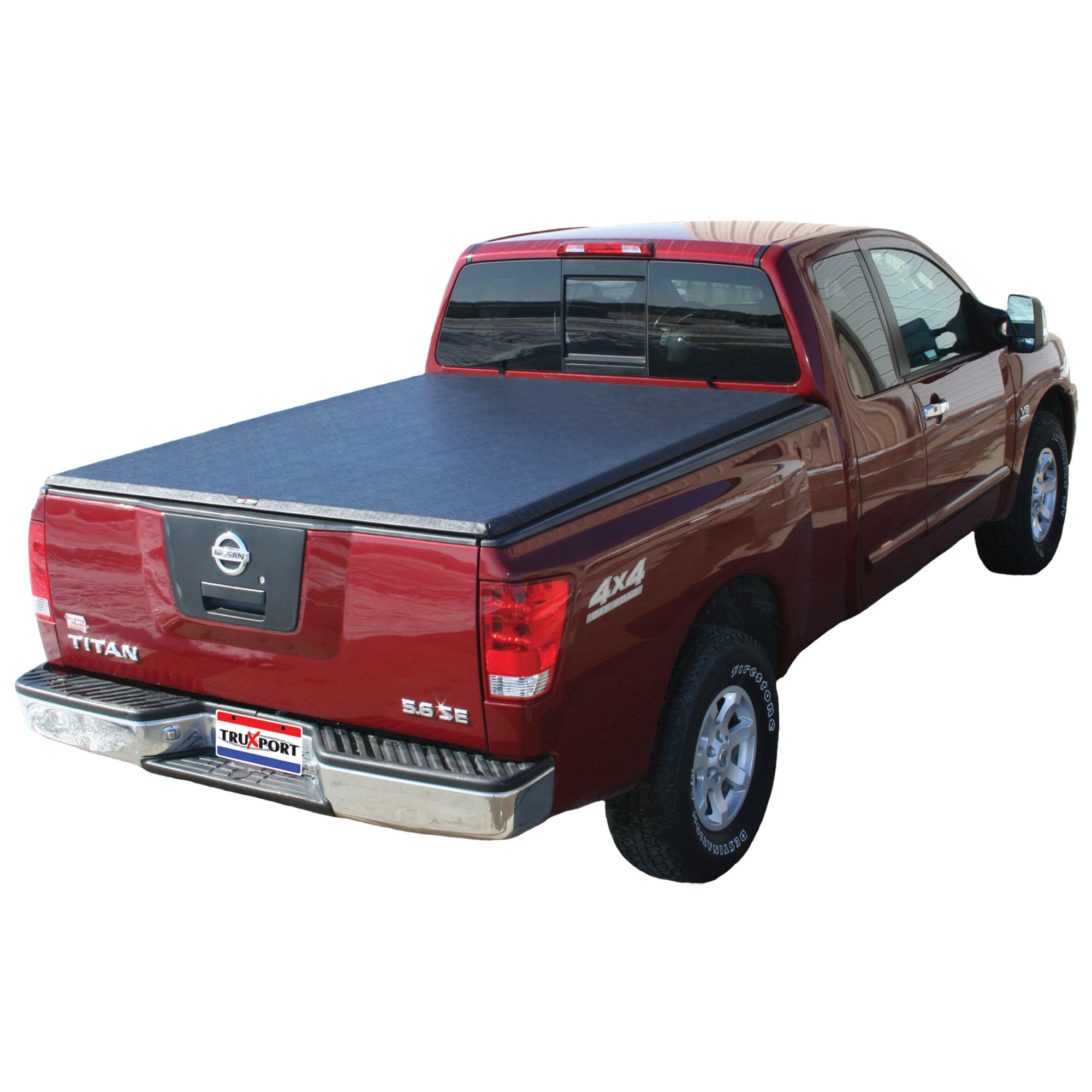 Truxedo 283601 Tonneau Cover Truxport R Soft Roll Up Velcro Lockable Using Tailgate Handle Lock Black Vinyl Walmart Canada
