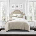 thumbnail image 2 of 6ix Tailors  Stonewall Wheat Super King Comforter & 2 Pillow Shams Set - 5 Piece, 2 of 5