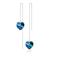 thumbnail image 1 of Fiudx Pendientes In Circonita Azul, Joy In Aleación Bohemia Chic, Pendientes En Diseño Romántico de Gota, Accesorio para Bodas, Idea de Regalo para Mujer, Incluye Un Elegante Empaque., 1 of 2