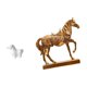 thumbnail image 4 of Estatua de caballo,Estatua de caballo para decoración del hogar,artesanías y obras de arte,Estatuas de caballos,Estatuas de caballos Figura de caballo Figura de caballo,Esculturas de, 4 of 6