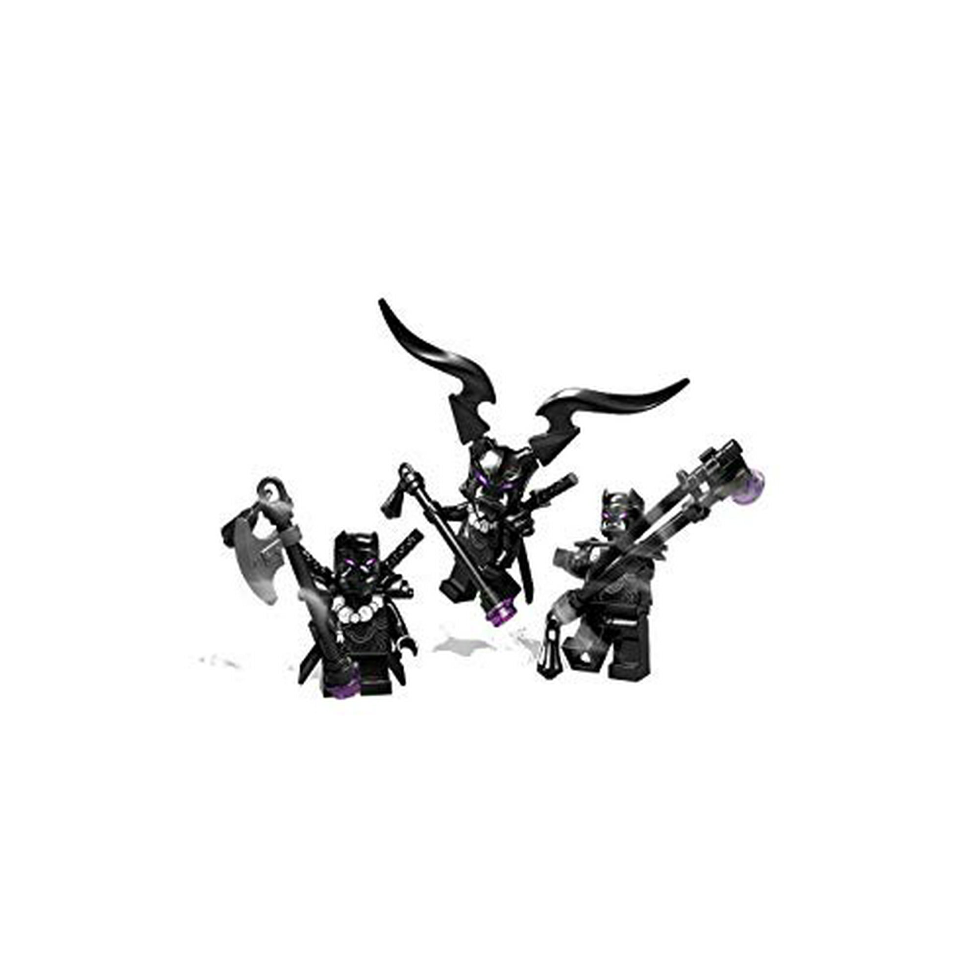 Ninjago Masters of Spinjitzu Lego Villain Minifigure Pack 853866 36 Pieces Walmart