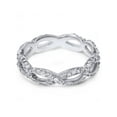 thumbnail image 3 of 3/4ct Diamond Infinity Eternity Ring 14K White Gold, 3 of 4