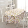 thumbnail image 4 of Country Oval Tablecloth 60x120in for Oval Table Waterproof Floral Table Cloths for Dining Room Indoor Outdoor Table Cloth, 4 of 5