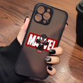 thumbnail image 3 of Funda para iPhone Apple 14 13 11 12 MINI Pro XS Max XR X 7 SE 2022 2020 6 6S Plus, carcasa con dibujos animados de Los vengadores de Marvel, 3 of 5