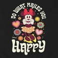 thumbnail image 3 of Disney - Mickey & Friends - Minnie Mouse - Do What Makes You Happy - Men's Crew Neck Fleece Pullover, 3 of 5