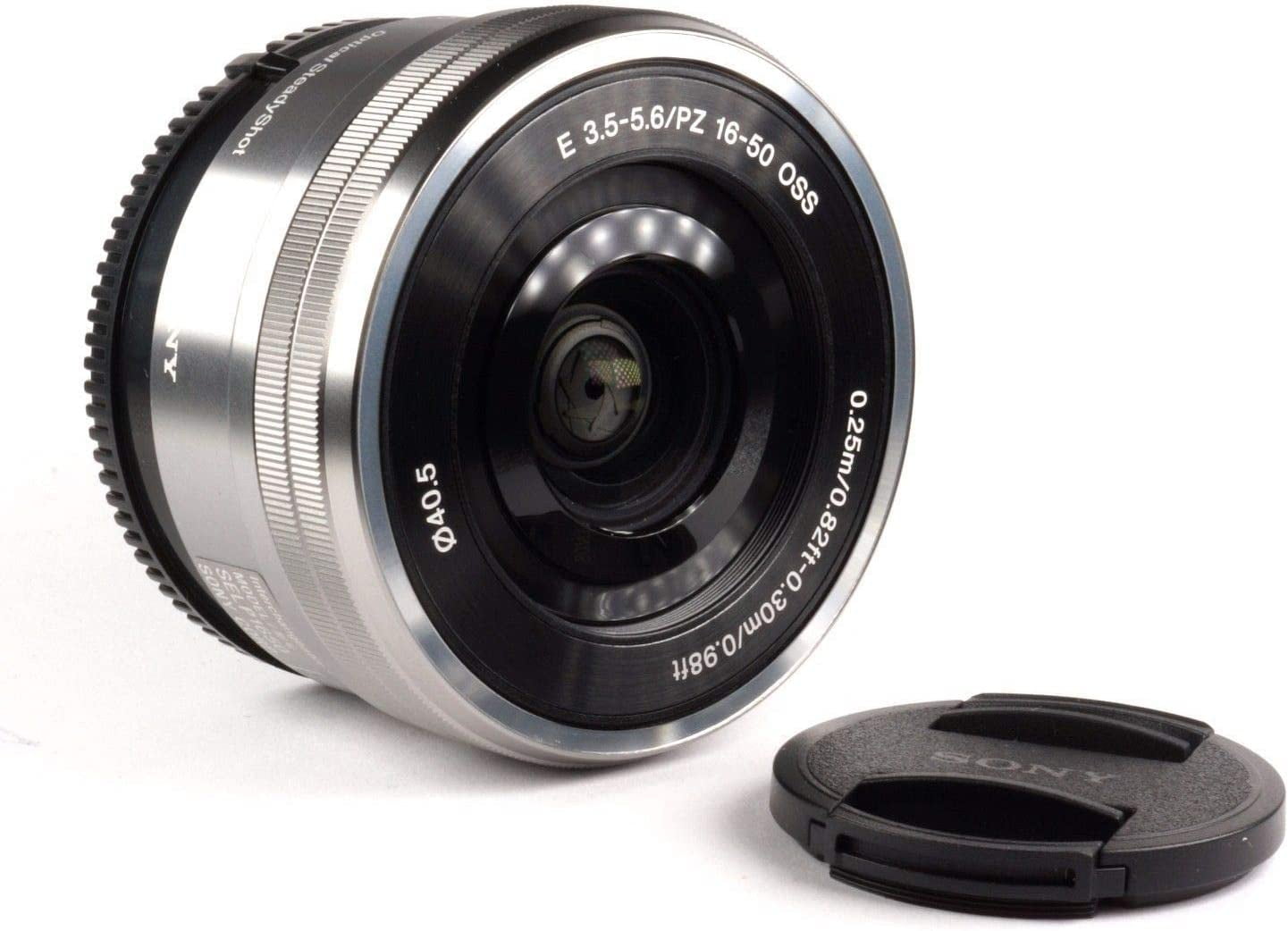 Sony SELP1650 16-50mm f/3.5-5.6 OSS Alpha Zoom Lens Silver Bulk