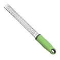 thumbnail image 2 of Stainless Cheese Grater & Ergonomic Soft Black Handle Silver Kitchen Tool For Cheese, 2 of 9