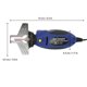 thumbnail image 4 of Afilador De Motosierra De Mano De 12 V Y 85 W, Amoladora De Cadena De Sierra Universal, Herramienta De Afilado De Dientes De Cadena Con Mandriles De Calibre, Puntas De Molienda, Llave, Tornillo, sonducket TO002078-00, 4 of 7