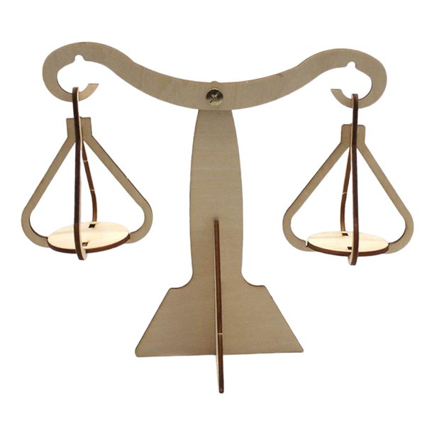 pitrice DIY Balance Scale Assemble Cognitive Toys Math Teaching StyleA