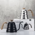 thumbnail image 2 of Outdoor hand coffee pot stainless steel cloud pot camping boiling water coffee hand pot, 2 of 6