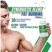 DR Vitamin Solutions Thermogenic Fat Burner Capsules, Appetite Suppressant and Metabolism Booster, 30 Count