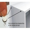 thumbnail image 3 of Repisa Flotante Slim O Mesa Tv Moderna Blanca 1 Puerta Negra Muebleria Liz Muebleria liz Minimalista, 3 of 5
