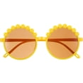 thumbnail image 1 of KAKOWELY 1 par de gafas de sol de fiesta para niños con marco en forma de flor, recuerdo de fiesta, 1 of 5