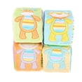 thumbnail image 3 of Bloques de Sonajero Suave Hugo 4 Piezas para Bebés, 3 of 7