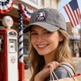 thumbnail image 4 of Lksixu 250 Anniversary USA Hat, 1776-2026 Year Bald Eagle & Flag Patriot Baseball Cap, Adjustable Retro Commemorative United States Trucker Hats America 250th Anniversary Hat for Men Women, 4 of 6