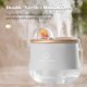 thumbnail image 2 of Humidifiers for Bedroom 400mL Double Spray Humidifiers with Warm White Light Cute Animal Shaped Cool Mist Humidifier Portable Low Noise Desk Humidifiers 3 Spray Modes, 2 of 5