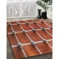 thumbnail image 2 of Ahgly Company Indoor Rectangle Patterned Sunrise Orange PAT3310X Area Rugs, 6' x 9', 2 of 6