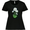 thumbnail image 3 of Inktastic Daisy Flower Women's Plus Size T-Shirt, 3 of 5