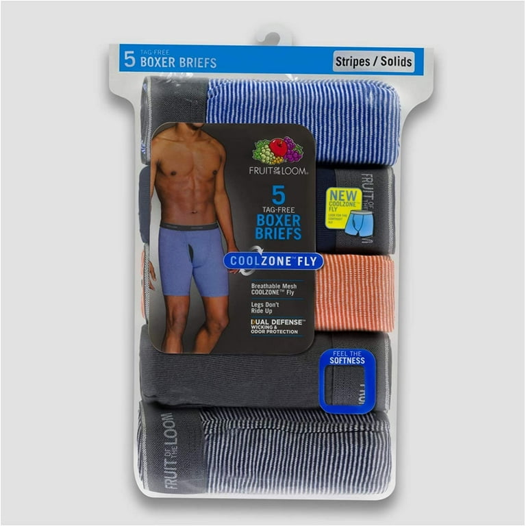 本当に信頼出来る商品 Coolzone Mens Loom The Of Fruit Boxer M Pack, 5 Brief 服＆ファッション小物