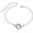 Purple, variant on 925 Sterling Silver Bracelet for Women Volcano Crystal Bracelet Gifts