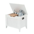 thumbnail image 4 of AKDSteel Wooden Storage Chest, Lift-Top Shoe Bench With Padded Cushion And Safety Hinges For Entryway, 4 of 8