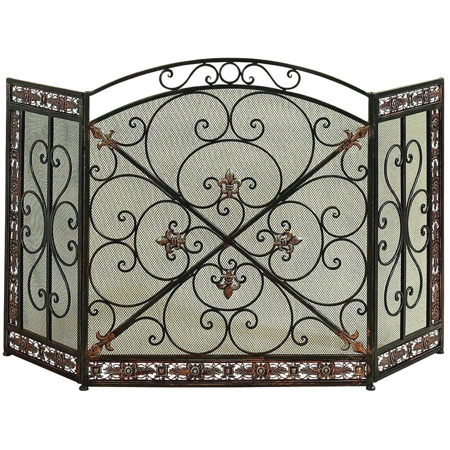 Decmode - Traditional Style Decorative Black and Bronze ...