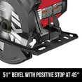 thumbnail image 4 of SKIL 5280-01 15-Amp 7-1/4-Inch Circular Saw with Single Beam Laser Guide, 4 of 5
