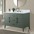 thumbnail image 3 of Vanity Art 48" Single Sink Bathroom Vanity Cabinet with Engineered Marble Countertop, 3 of 9
