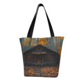thumbnail image 1 of Disketp Rustic Cabin Autumn Forest for Women’s Casual Shoulder Tote Bag Cross-body Handbags for Shopping, Travel and Daily Use, 1 of 6
