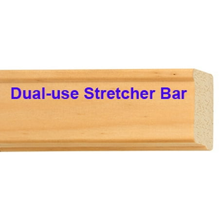 stretcher bars canvas rabbet depth wood width walmart dialog displays option button additional opens zoom