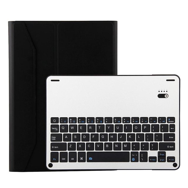 Compatible FT-1038B Bluetooth Aluminum Alloy Keyboard + Leather Case High quality Gift