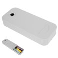 thumbnail image 5 of WASHWEPE 1Pcs Grey ABS Desk Organizer Plastic Drawer Storage Small for Office Supplies 11.8x3.6x1.4in, 5 of 8