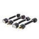 thumbnail image 1 of Conector de Cerámica Negro H4 Faro Antiniebla Enchufe Macho Hembra, 1 of 1